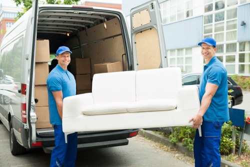 Office removals team planning a business relocation in Uxbridge
