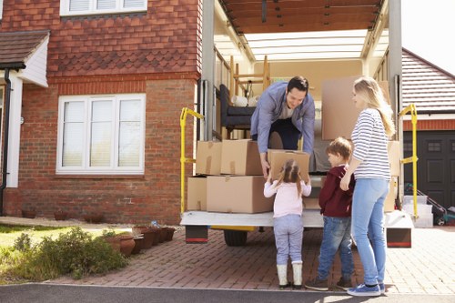 Practical storage unit for boxes and furniture near Uxbridge