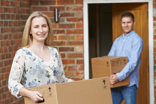 Commercial moving truck service for offices and businesses in Uxbridge