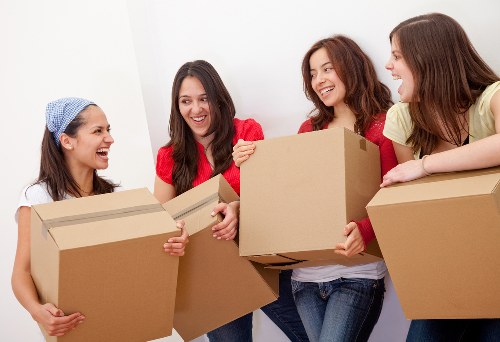 Removal team planning a house move in Uxbridge