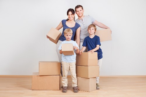 Customer confirming a removal van booking details