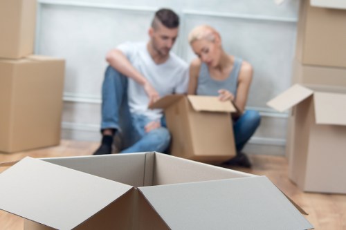 Planning access and parking for a removal van in Uxbridge