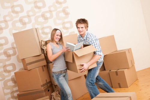 Prepared moving truck for local house and flat removals in Uxbridge